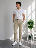 chino pants - BEIGE