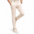 high waist pants - BEIGE