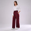 High Waist 1101  - BURGUNDY